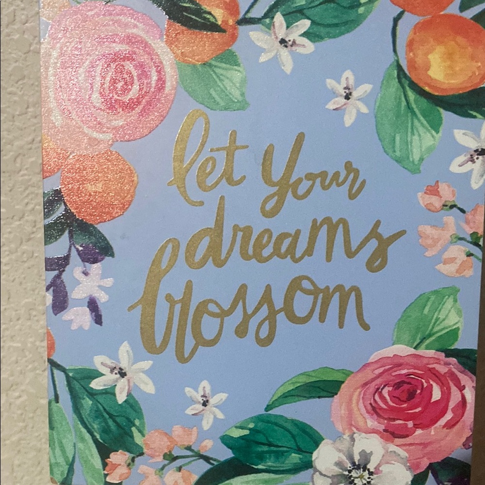 Floral Inspirational Wall Art